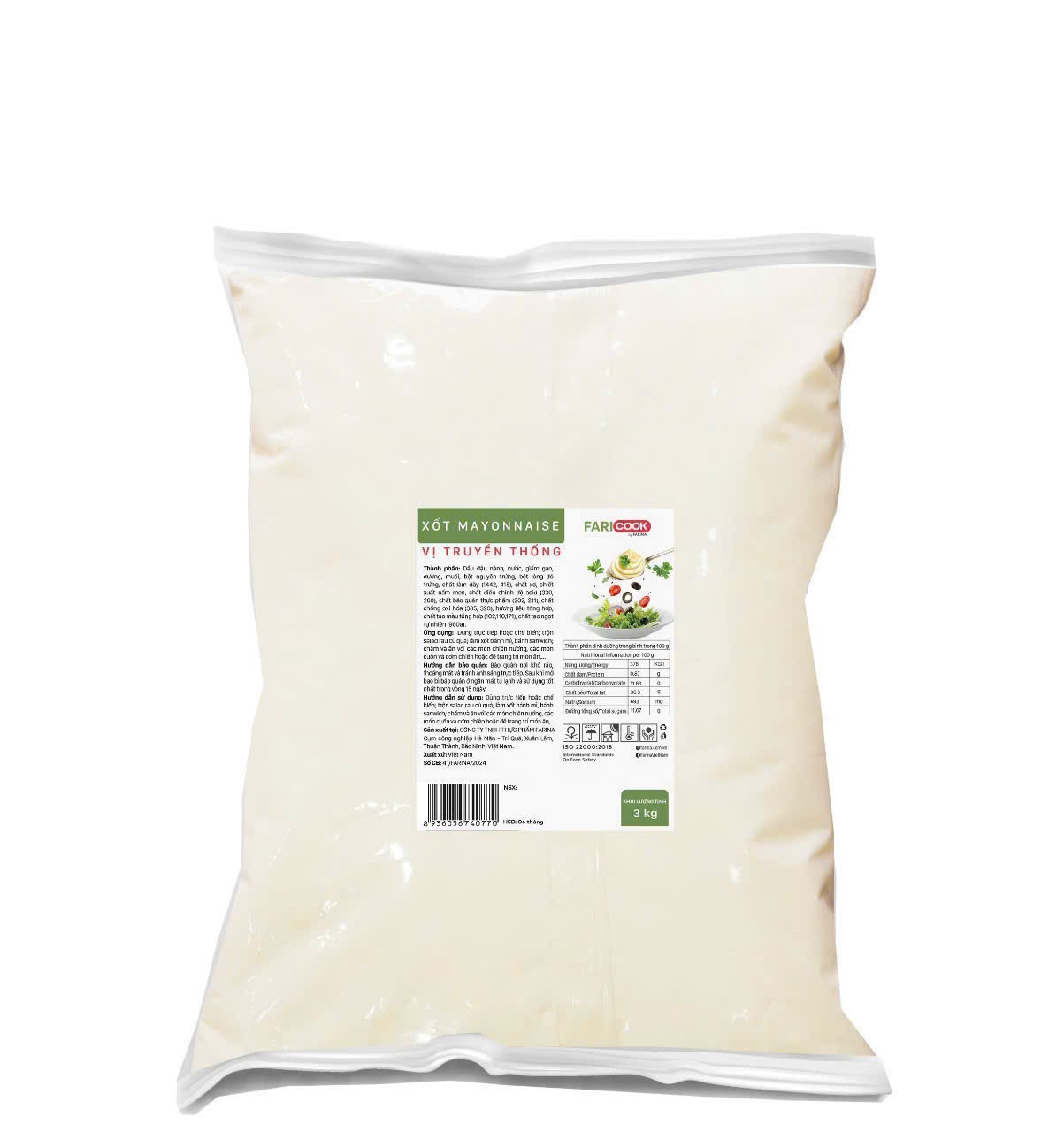 "Xốt mayonnaise béo ngậy – gia vị hoàn hảo cho món ăn"