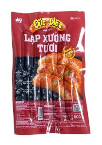 Lạp xưởng nướng đá